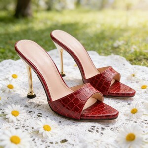 Croc Heels - Etsy