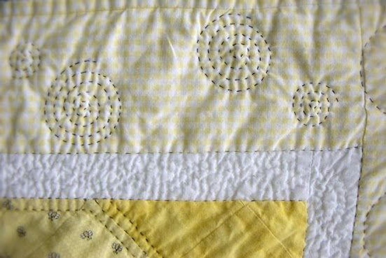 Bumble Bee Baby Quilt Etsy