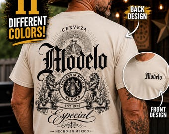 Modelo Beer Cerveza T-Shirt| Country, Rustic, Rodeo, Western, Cowboy, Shirt| Gift for Dad| Gift for him| Gift for Beer Lover| Best Seller