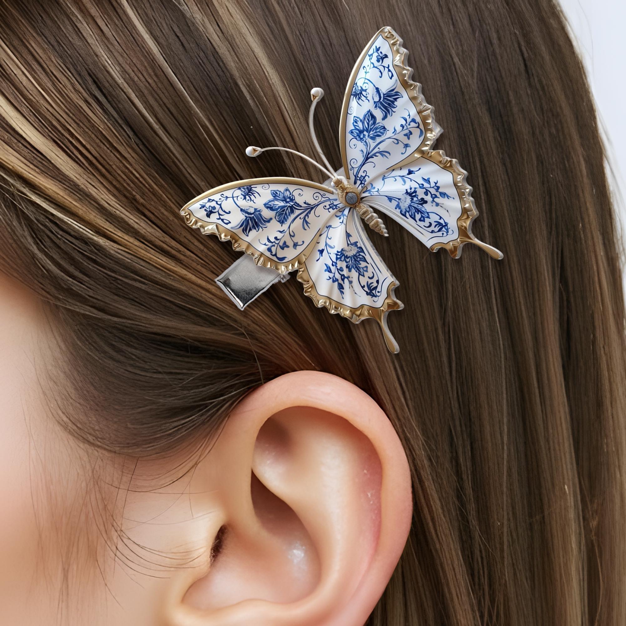 Porcelain Barrette - Etsy display picture 1