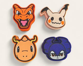 Monster Evolution Fidget Keychain Set