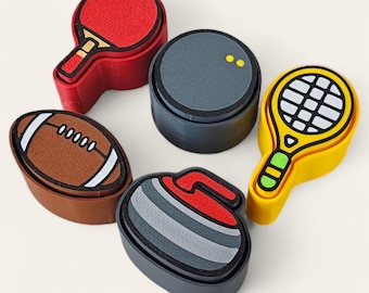 Artisan 3D Printed Sports Keychains: Pocket-Sized Passion for Fans!