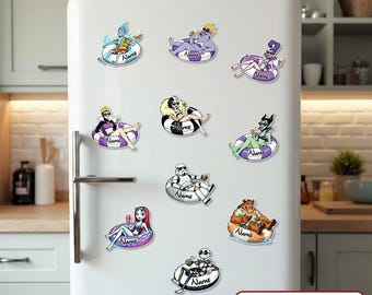 Disneyland characters Summer Cruise magnet, Swimming floats Mickey & friends,Personalized 1st Cruise Magnet, DisneyFamily Cruise Magnet