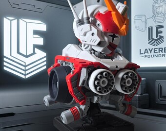 1/20 Gundam Heavyarms Bust Kit | Deluxe - High Detail Lootbox+ Mecha Display