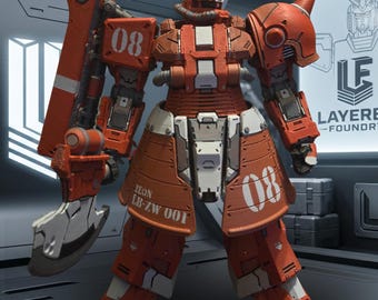 1/75 Siege Breaker Zaku Model Kit | High Detail Lootbox+ Mecha Figure