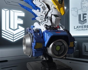 1/20 Gundam Wing Zero Bust Kit | Deluxe - High Detail Lootbox+ Mecha Display