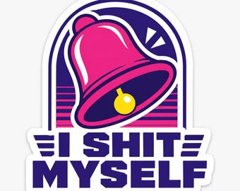 Funny Taco Sticker, Waterproof Vinyl Decal, Fast Food Lover Gift, Best Friend Sticker, Cute Food Humor Laptop & Water Bottle Accessory.