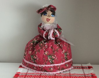 Russische Teewärmer, Teewärmer für Teekanne, Puppe Teekanne Cosy Cover Tuch, russische Puppe