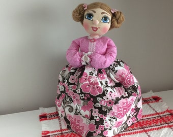 Théière Cosy Babouchka Russe Vintage – Rouge En Tissu, Confortable