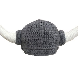 Crochet Viking  Hat : 3-10 years