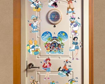 Personalized Disney Cruise Door Magnets, Disney Magnet, Family Magnet 1st Cruise Magnet, t Summer Break 2026 Magnets, Spring Break 2026