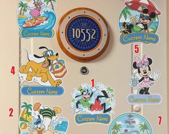 Summer Break 2026 Disney Magnet, Personalized Disney Cruise Door Magnet, Family Magnet 1st Cruise Magnet Spring Break 2026