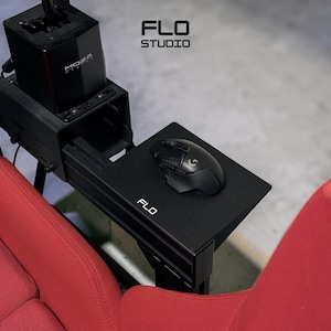 SIMレーシングマウスプラットフォーム - 40シリーズアルミ押し出しサイドマウント（ハードウェア付属）