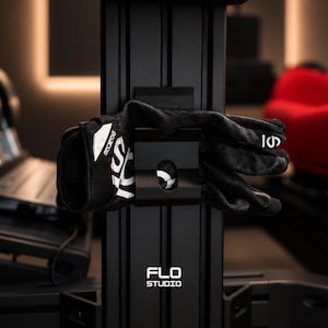 Sim Racing Gloves Holder | Sim Rig Accessory | (Hardware Included)