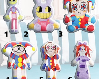 The Amazing Digital Circus Plush, Digital Circus Stuffed Plush, TADC Characters Plush for Boy and Girl