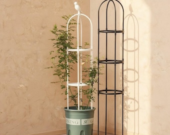 Climbing Plant Trellis Cage – Garden Support Frame for Flowers, Vines & Potted Plants