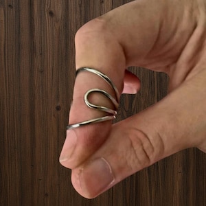 Adjustable Arthritis Ring, Finger Splint Support, Pain Relief EDS Splint, Swan Finger Stabilizer, Joint Support Ring