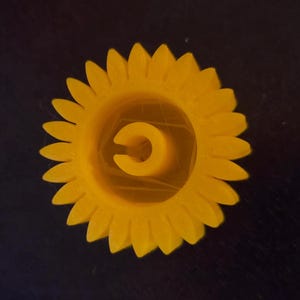 Sunflower Dimmer Knob for 3D Printing STL File