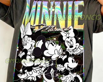 MINNIE MOUSE Vintage Shirt, minnie mouse Homage Tshirt, minnie mouse Fan, minnie mouse Retro 90s Sweater, minnie mouse Merch #saf