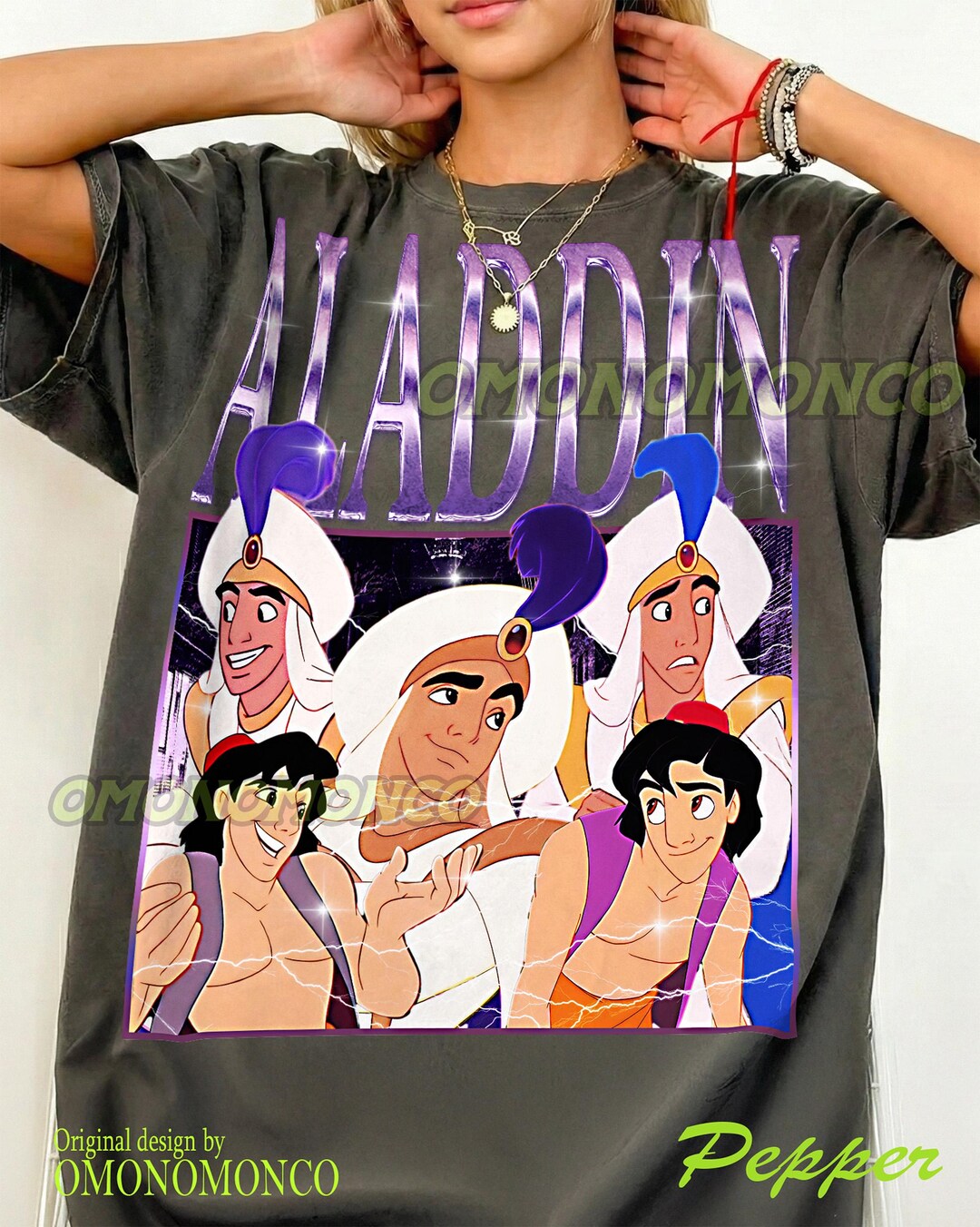ALADDIN Vintage Shirt, Aladdin Homage Tshirt, Aladdin Fan, Aladdin ...