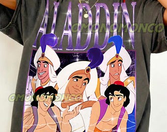 ALADDIN Vintage Shirt, Aladdin Hommage Tshirt, Aladdin Fan, Aladdin Retro 90er Jahre Pullover, Aladdin Merch #saf