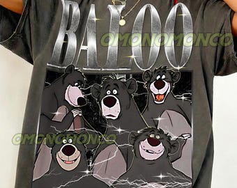 BALOO Vintage Shirt, Baloo Homage Tshirt, Baloo Fan, Baloo Retro 90s Sweater, Baloo Merch #saf