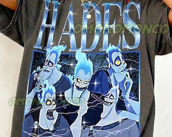 HADES Vintage Shirt, Hades Homage Tshirt, Hades Fan, Hades Retro 90s Sweater, Hades Merch #saf
