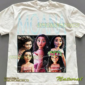 Vaiana Vintage-skjorta, Vaiana-hyllnings-t-shirt, Vaiana-fan, Vaiana Retro 90-talströja, Vaiana-merchandise #saf bild 4