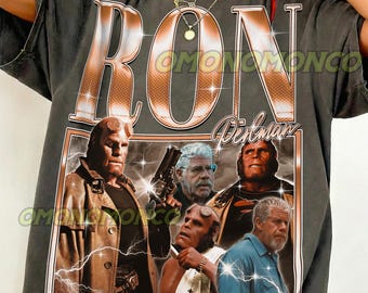 RON PERLMAN Vintage Shirt, Ron Perlman Homage Tshirt, Ron Perlman Fan, Ron Perlman Retro 90s Sweater, Ron Perlman Merch #saf