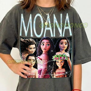 Vaiana Vintage-skjorta, Vaiana-hyllnings-t-shirt, Vaiana-fan, Vaiana Retro 90-talströja, Vaiana-merchandise #saf bild 5
