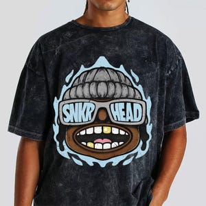 Sneakerhead Big Face, 5 White Metallic Silver 5s Washed Shirt, Shirts Match Sneakers