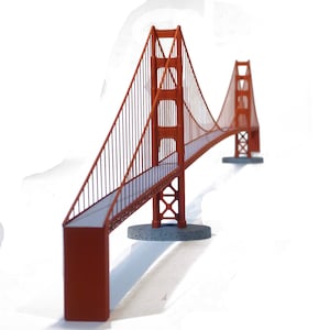Metaal geschilderde Golden Gate Bridge afbeelding 9