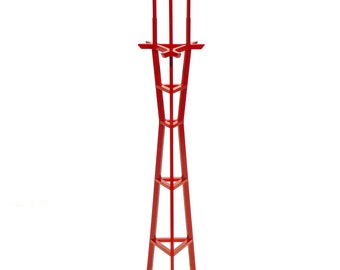 the Original Red Aluminum Sutro Tower!