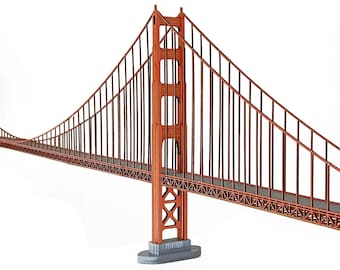 Golden Gate Bridge Vollspan holz Modell
