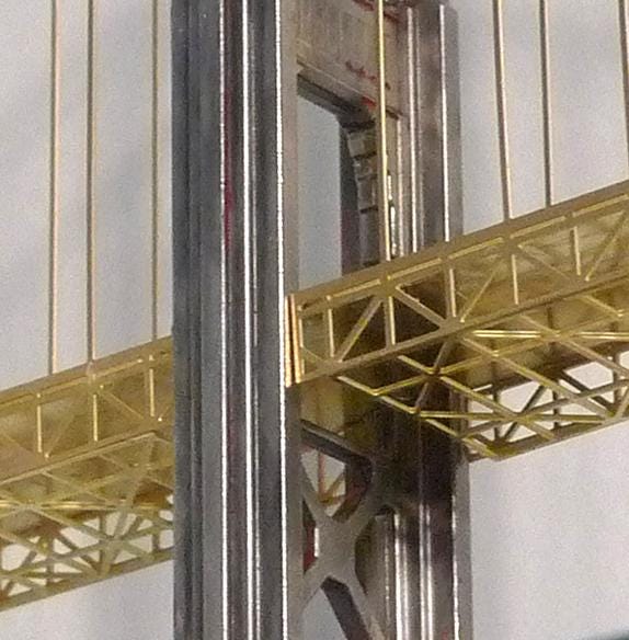 ヴィンテージ アクリルペイント ゴールデンゲートブリッジ 風景画