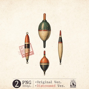 Könnte beinhalten: Vintage-Illustration von vier Angelposen in verschiedenen Formen und Farben. Die Posen sind hauptsächlich rot, grün und cremefarben, mit schwarzen und weißen Akzenten. Das Bild hat ein gealtertes Aussehen, mit Text am unteren Rand, der angibt, dass es sich um eine PNG-Datei handelt.