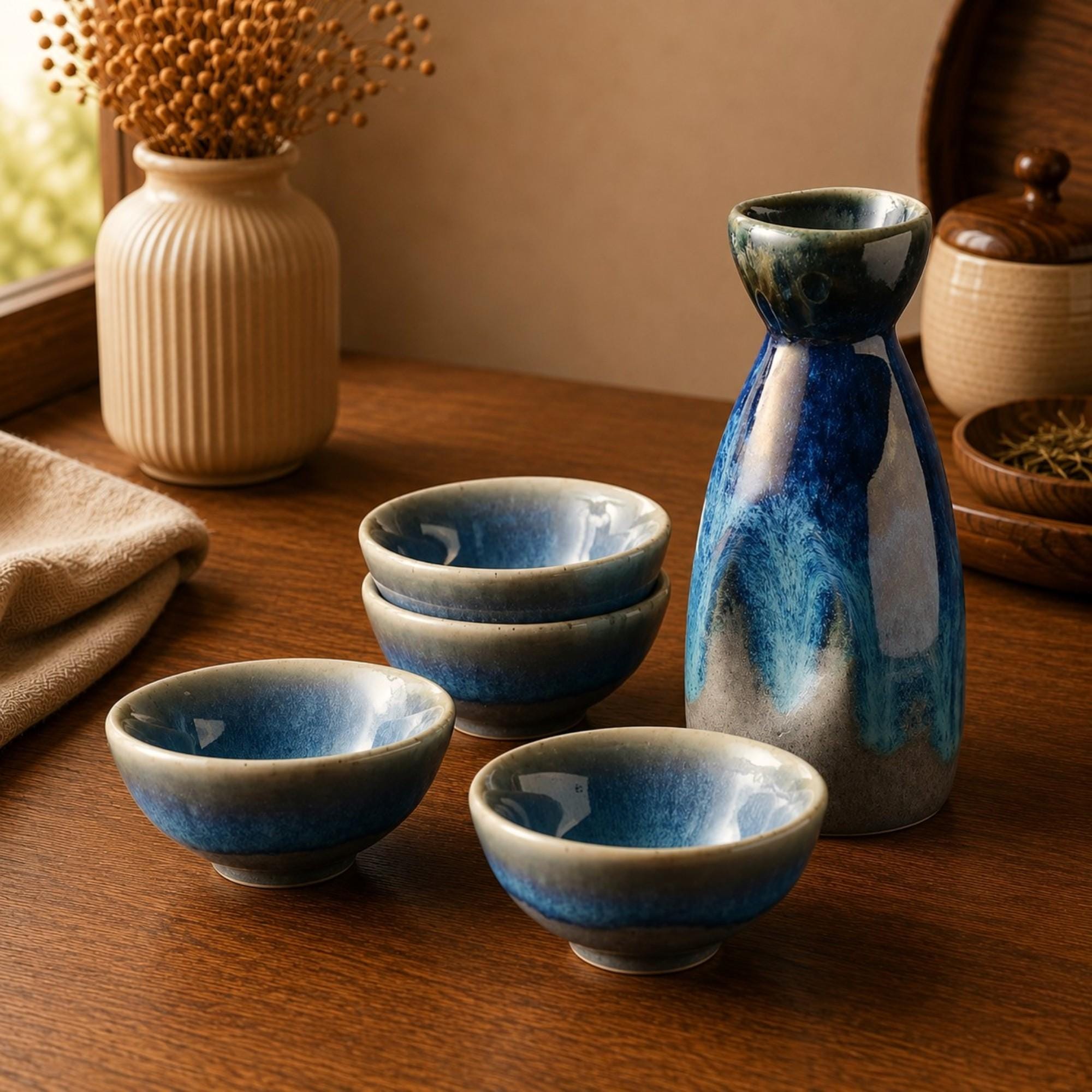 Vintage Sake Jug Japan - Etsy