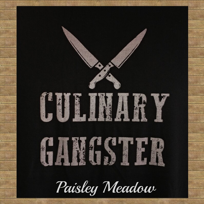 CULINARY GANGSTER Tee Chef T-shirt Kitchen Adult Unisex Men - Etsy
