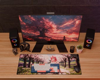Tappetino per mouse FRANXX Zero Two Anime, tappetino da scrivania con ragazza anime dai capelli rossi, accessorio fantastico per la tua postazione da gaming