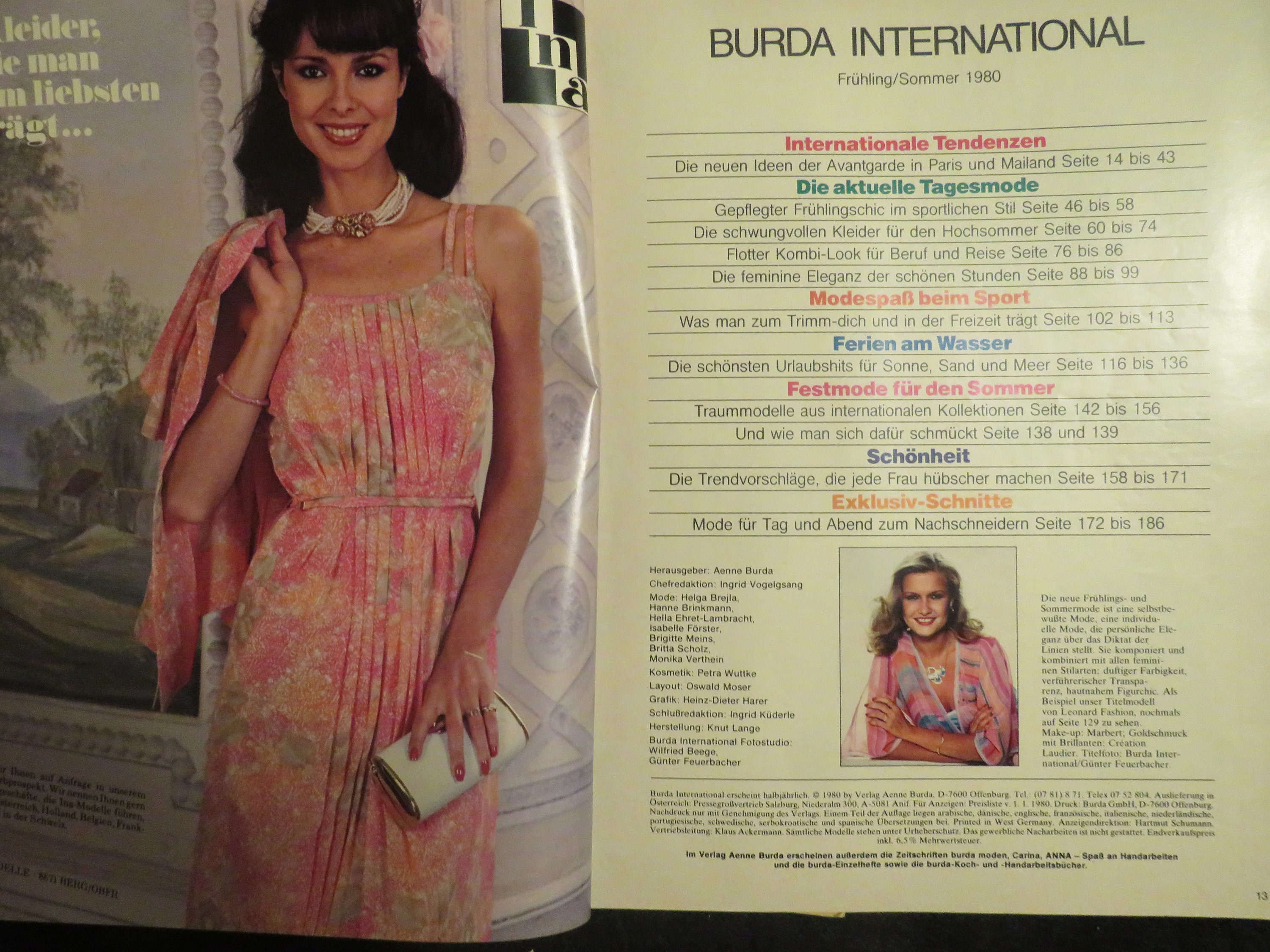 1970~1980 BURDA international １４冊セット Burda 1980 - Etsy