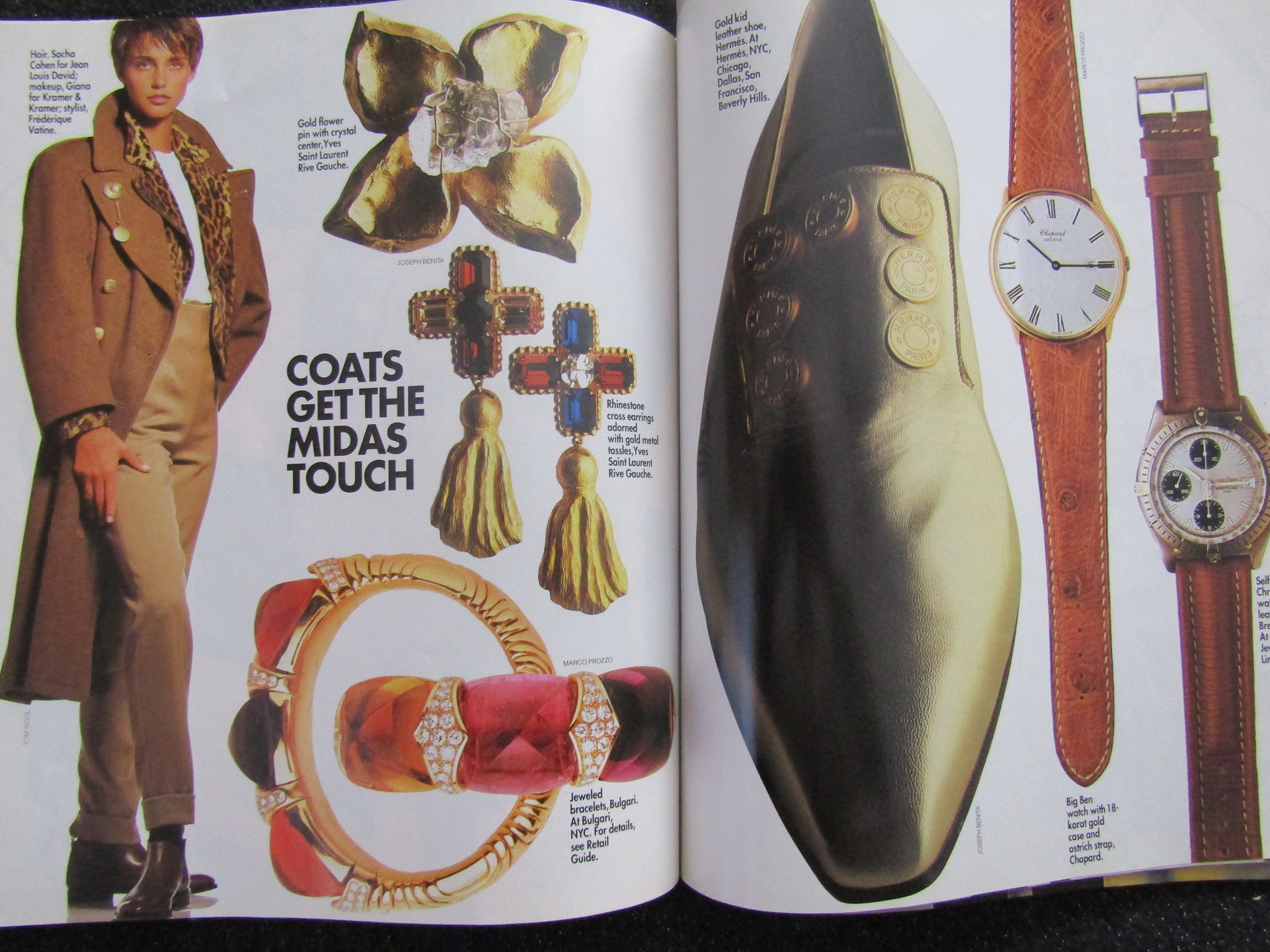 December 1990 ELLE MAGAZINE - Etsy