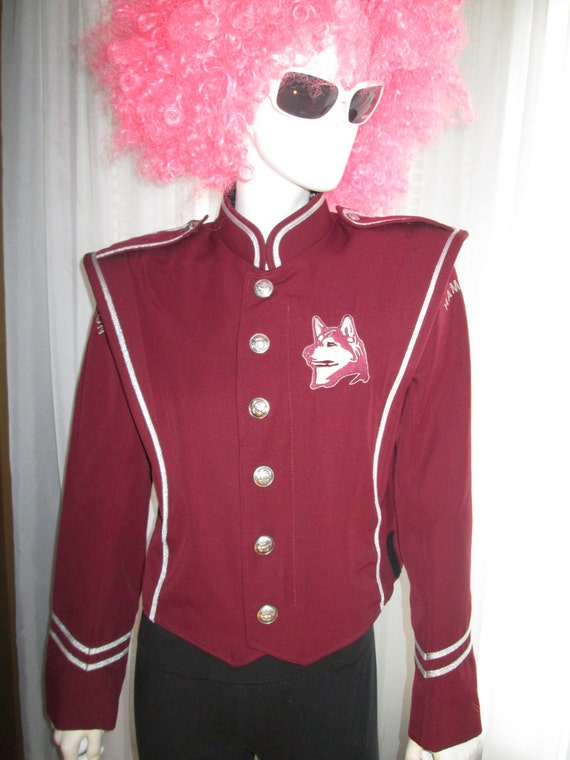 1970s'/1980s' Unisex WINE/Burgundy Fruhauf Uniform