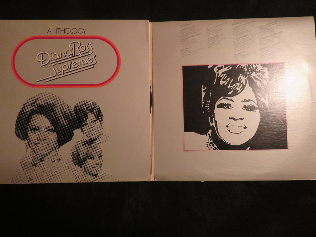 1974 Vinyl LP Anthology DIANA ROSS and the Supremes----3 Vinyls
