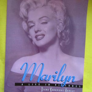 Vintage MARILYN MONROE &quot;A Life in Pictures&quot;  by Barnes & Nobles