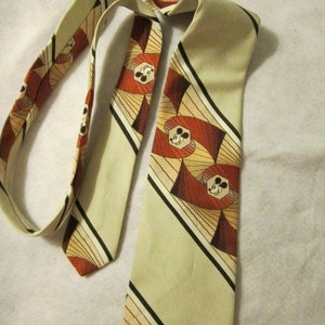 1960s&#39; or 70s&#39; MICKEY MOUSE NECKTIE by Cervantes