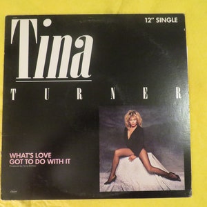 1984 12&quot; Single Vinyl 2 Songs &quot;TINA TURNER&quot;/&quot;What&#39;s Love Got To Do With It&quot;