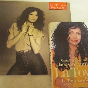 La Toya Jackson Duo , 1991 BIOGRAPHY-("Growing Up in the Jackson 5 Family") and ALBUM 1984 -"La Toya Jackson"