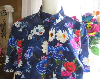 ヴィンテージ　花柄　ショートオール ヴィンテージ レディース 花柄 ショートロンパース by 