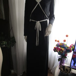 little black dress mennonite Leonie Tie Front Mini Dress