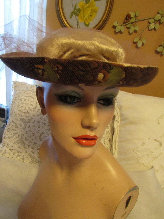 Vintage 60’s Classic Mr.John NY Paris Velvet Hat Vintage | Accessories | Vintage Mr John Classic New York  main image 4